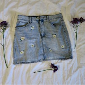 Daisy Denim Skirt